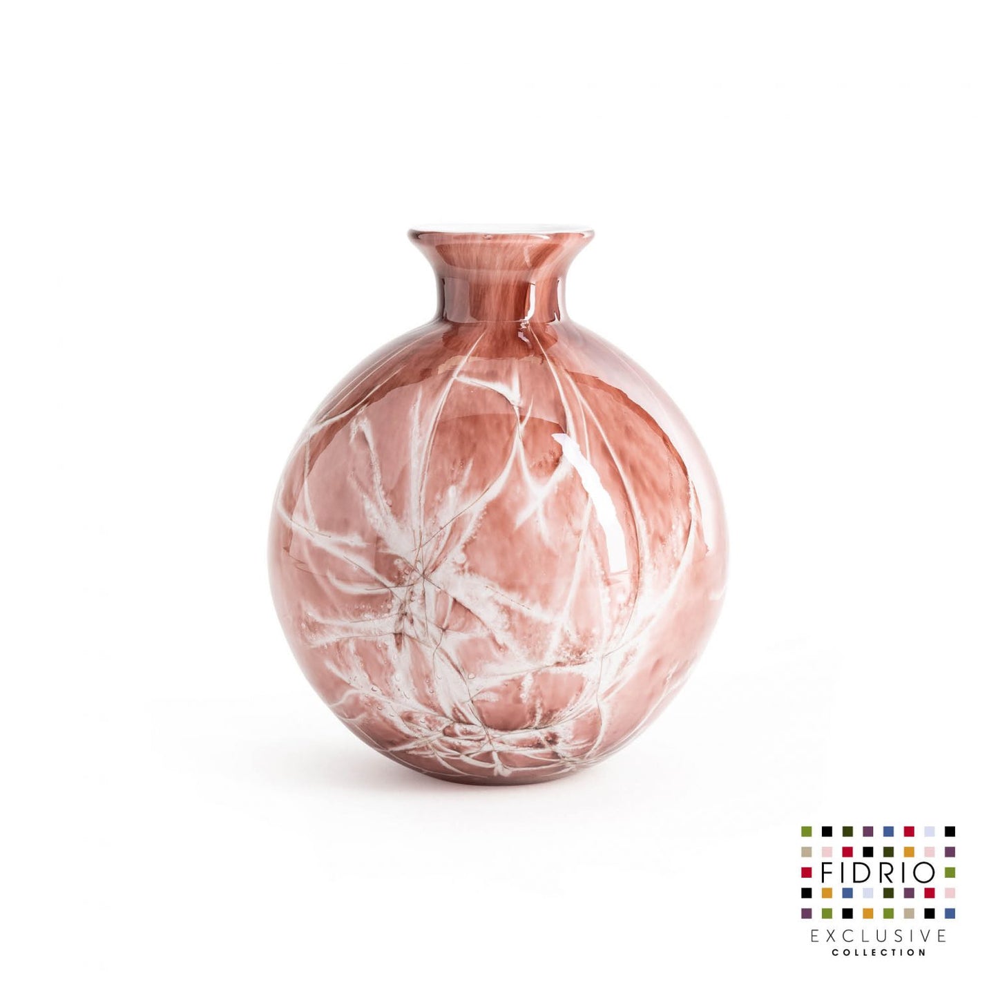 Bolvase with neck - Mauve