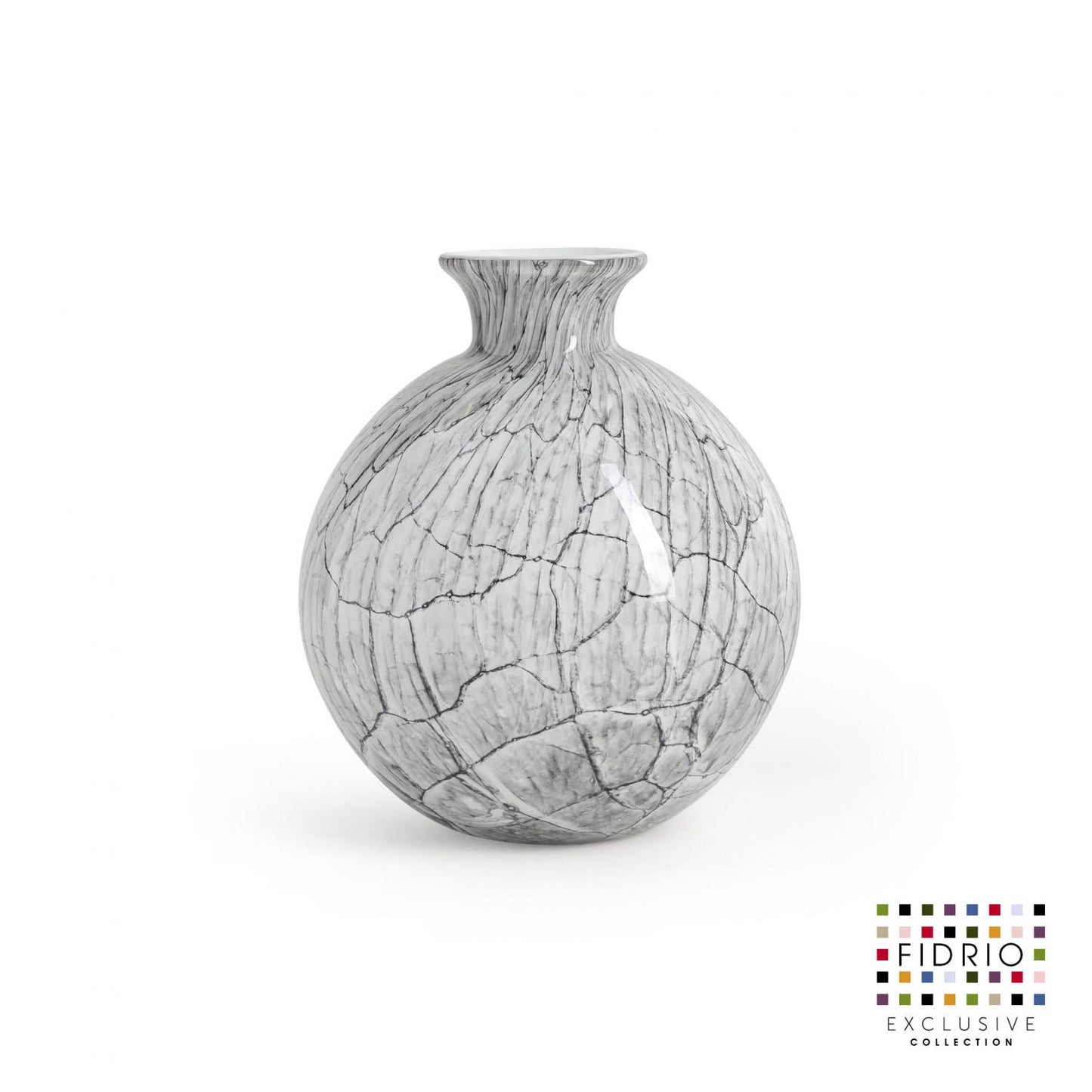 Bolvase with neck - Cement Grey