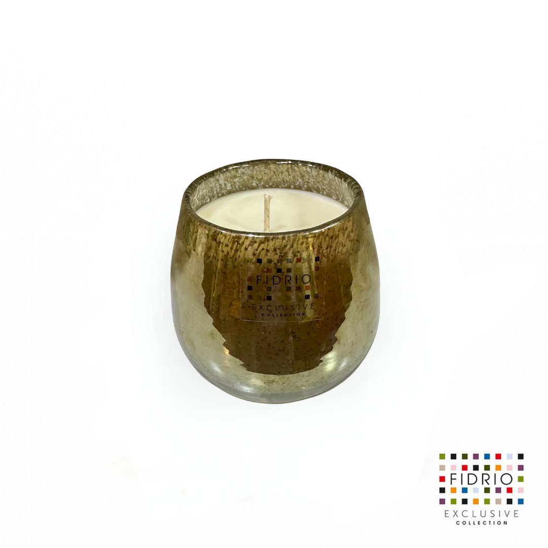 Vase Fiore with candel - Bronze