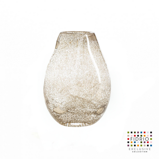 Vase Organic - Bubbles Clear