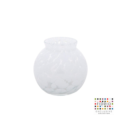 Vase Convesso - White Granulat