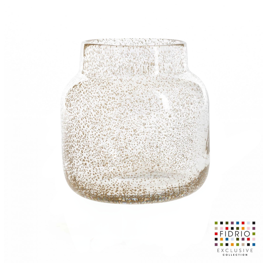 Vase Bloom - Bubbles Clear