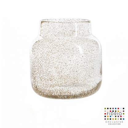 Vase Bloom - Bubbles Clear